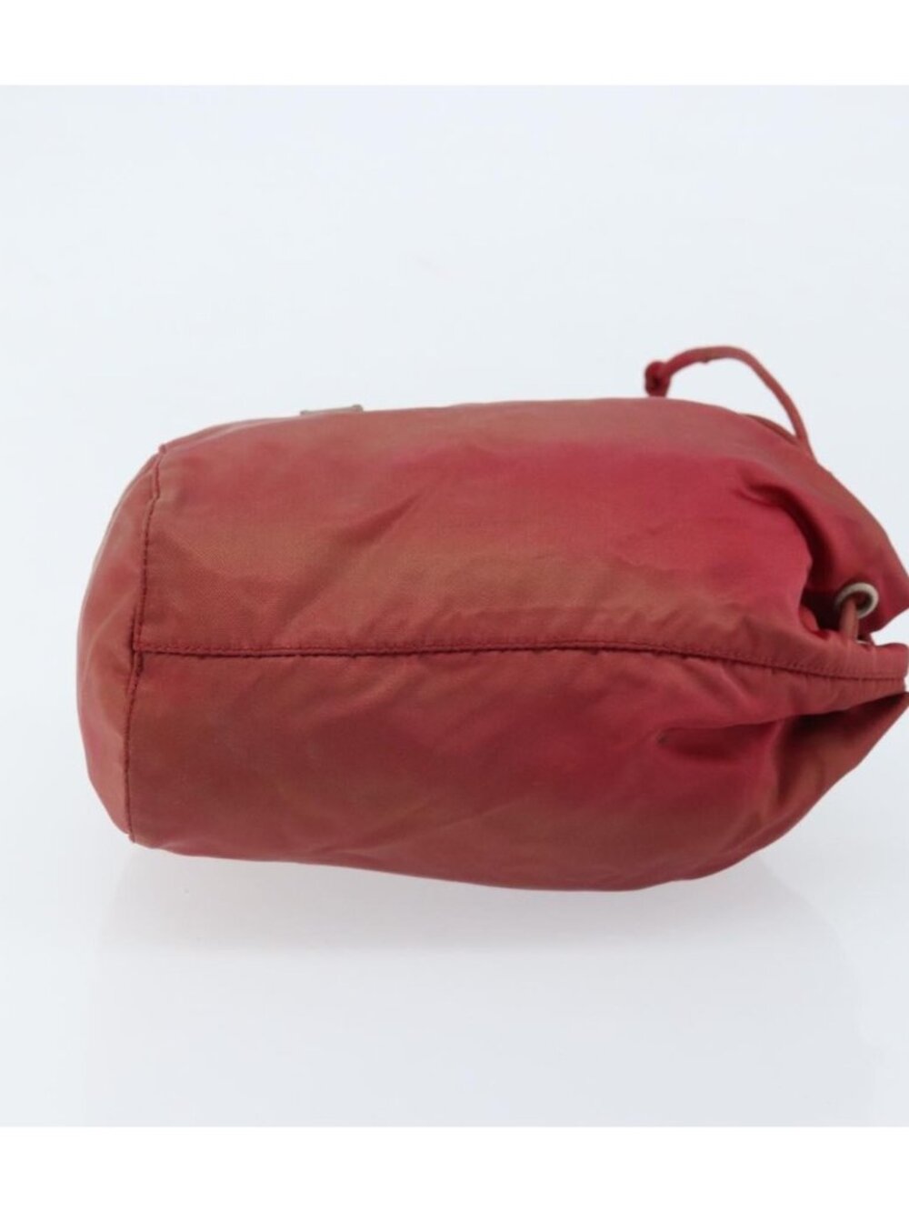 PRADA Drawstring Pouch Nylon Red - Picture 3 of 16